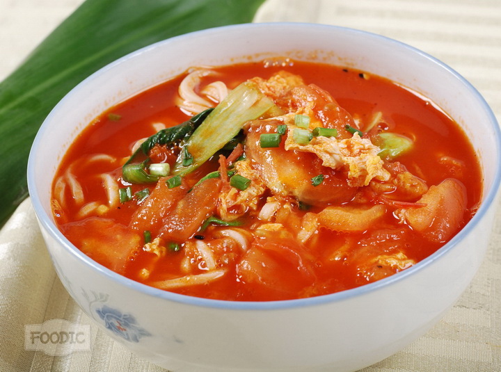 토마토 계란 국수 西红柿鸡蛋面
