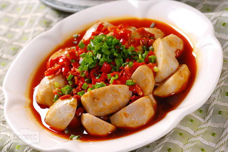 ‌매운 토란찜, 뚸쟈오 위토우 剁椒芋头‌