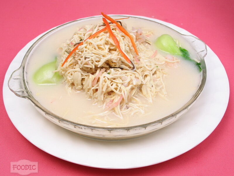 건두부닭고기찜, 따주 깐쓰 大煮干丝