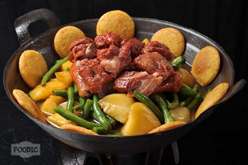 솥 갈비찜 铁锅排骨