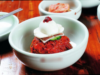비빔냉면, 빤 렁멘 拌冷面
