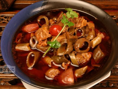 죽순소고기찌게, 팡주쑨 사오 뉴난 方竹笋烧牛腩