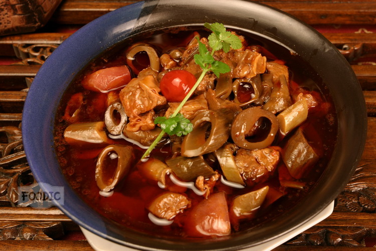 죽순소고기찌게, 팡주쑨 사오 뉴난 方竹笋烧牛腩