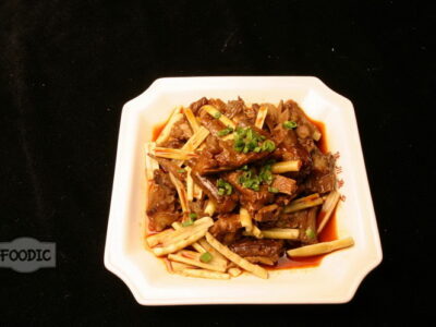 죽순소꼬리찜, 팡쑨 먼 뉴웨이 方笋焖牛尾