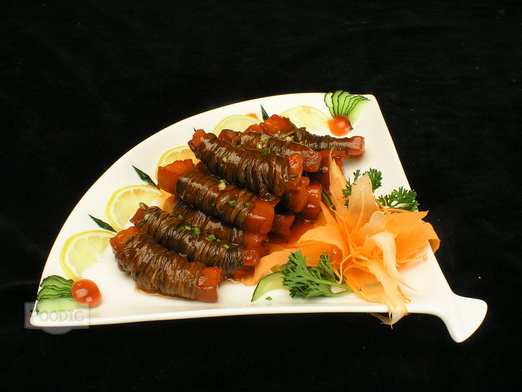 콩줄기고기찜, 차이바로우 柴把肉