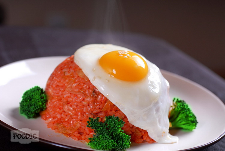 김치볶음밥, 파오차이 차오판 泡菜炒饭