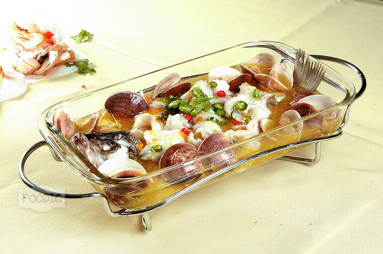 해산농어찜, 하이센 후이 루위 海鲜烩鲈鱼
