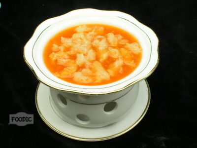 토마토생선부레, 판체 뚠 위두 番茄炖鱼肚