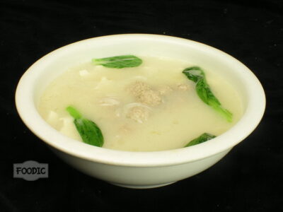 당면고기완자탕, 펀쓰 로완탕 粉丝肉丸汤