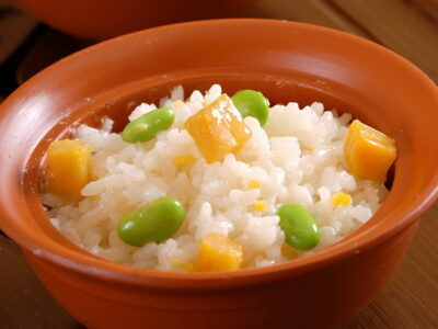 잡곡찜밥, 추량 쩡미판 粗粮蒸米饭