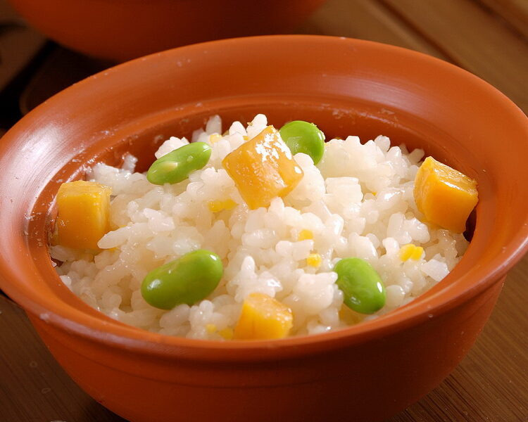 잡곡찜밥, 추량 쩡미판 粗粮蒸米饭
