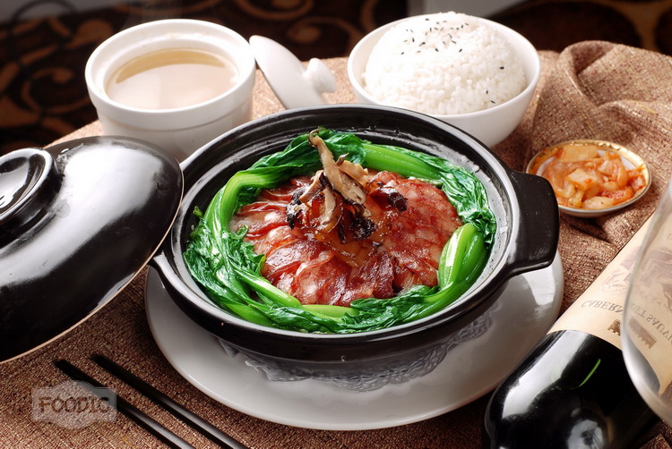 전통소시지 솥밥, 라웨이 바오자이판 腊味煲仔饭