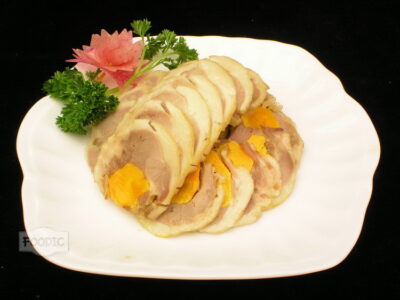 오리고기롤, 딴황 야좐 蛋黄鸭卷