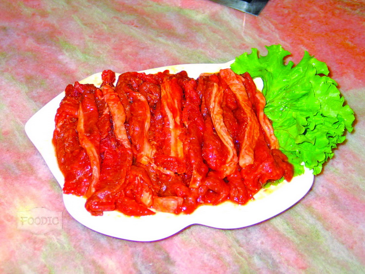 조미 소고기, 탸오웨이 페이뉴 调味肥牛