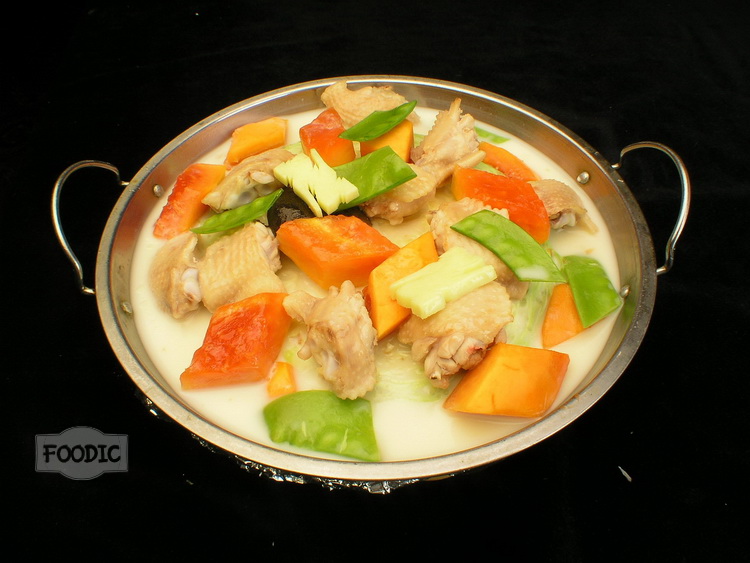 콩국물에 빠진닭, 또장 진화지 豆浆浸滑鸡