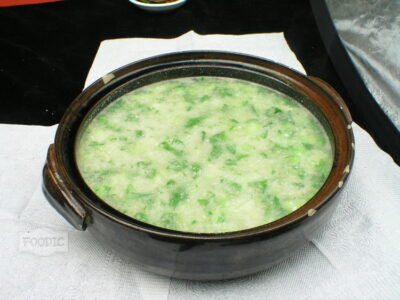콩비지청채탕, 또푸자 칭차이 보 豆腐渣青菜钵
