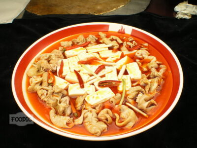 순두부곱창, 또우화 페이창 豆花肥肠