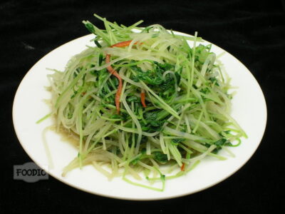 콩새싹감자채무침, 또먀오 빤 투또스 豆苗拌土豆丝