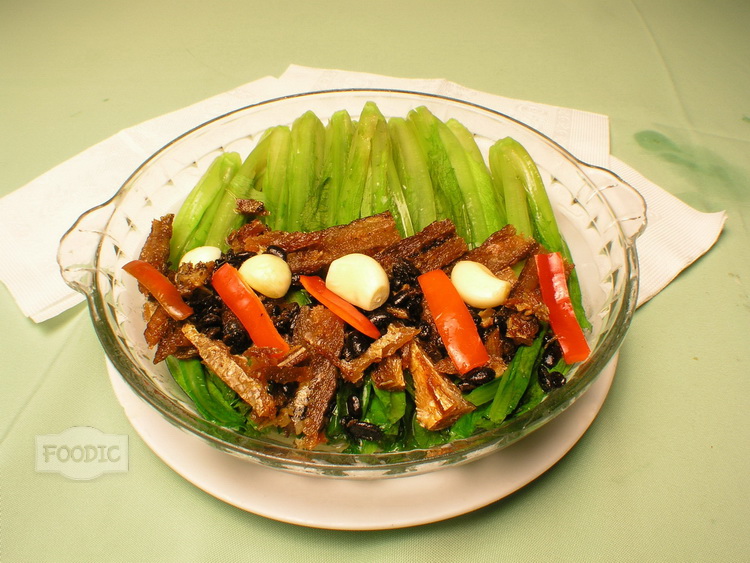 진흙잉어조림캔 유맥채, 또우츠 링위 요마이차이 豆豉鲮鱼油麦菜