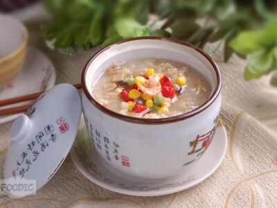이색 누릉밥, 꿔바 판 锅巴饭