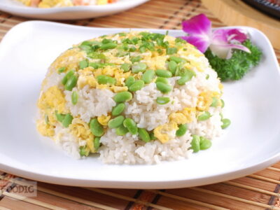 녹색콩 계란 비빔밥, 칭또 딴차오판 青豆蛋炒饭