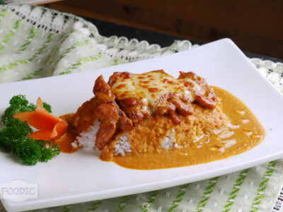 치킨까스리조또, 마미 지파이 쥐판 马米鸡排焗饭