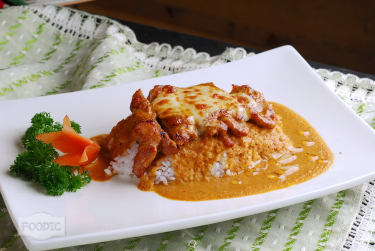 치킨까스리조또, 마미 지파이 쥐판 马米鸡排焗饭