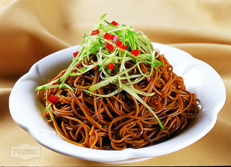 허러 비빔면, 량빤 허러 凉拌饸饹