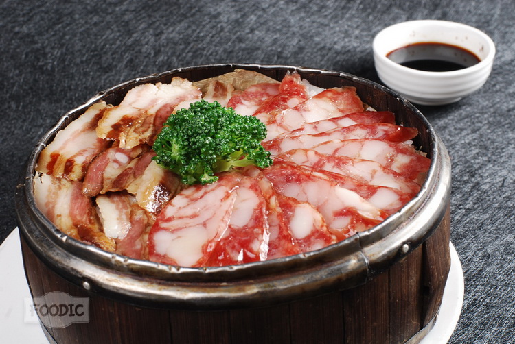 광둥식 납육찜밥, 광둥 라웨이 쩡판 广东腊味蒸饭