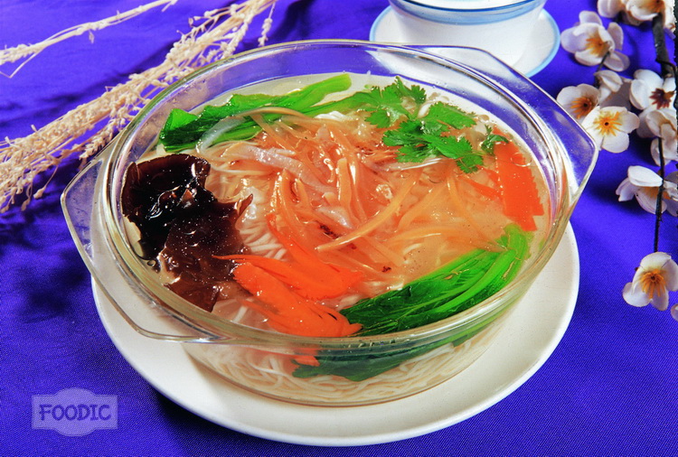 해산물 채원탕면 海鲜菜远汤面