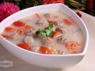 토마토 고기완자탕, 판체완즈탕 番茄丸子汤
