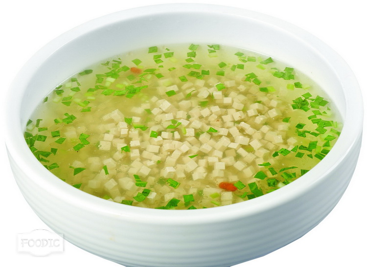 채소두부탕, 수차이 또푸탕 蔬菜豆腐汤