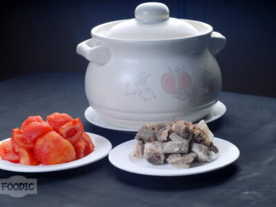 토마토소꼬리탕, 판체 뉴웨이탕 蕃茄牛尾汤
