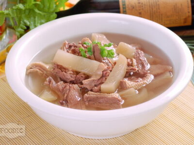 절임무 오리탕, 솬뤄보 라오야 탕 酸萝卜老鸭汤
