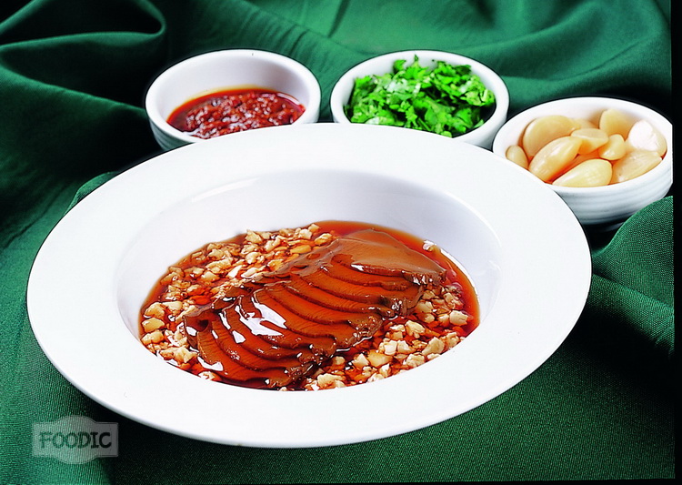 전복탕, 빠오위 파오모 鲍鱼泡馍